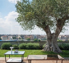 Итальянские Уличные столики - Столик SUNGLASS 001 coffee table фабрика Roda