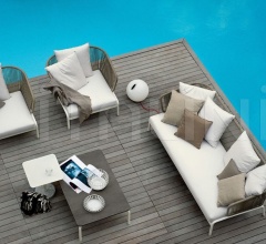 Итальянские Уличная мебель - Столик SPOOL 006 coffee table фабрика Roda