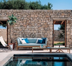 Итальянские Уличная мебель - Столик TEKA 008 coffee table фабрика Roda