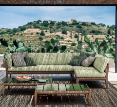 Итальянские Уличная мебель - Столик TEKA 009 coffee table фабрика Roda