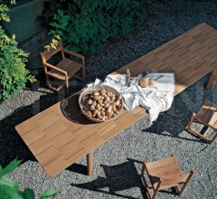 Итальянские Уличные столы - Раздвижной стол BRICK 002 extendable table Итальянские Уличные столы - Раздвижной стол BRICK 002 extendable table фабрика Roda