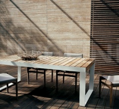 Итальянские Уличные столы - Раздвижной стол SPINNAKER 034 extendable table Итальянские Уличные столы - Раздвижной стол SPINNAKER 034 extendable table фабрика Roda