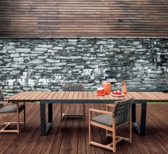 Итальянские Уличные столы - Раздвижной стол SPINNAKER 034 extendable table Итальянские Уличные столы - Раздвижной стол SPINNAKER 034 extendable table фабрика Roda