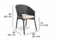 Стул PIPER 022 comfort chair Roda