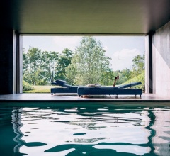 Итальянские Уличные шезлонги - Шезлонг DOUBLE 041 sunlounger Итальянские Уличные шезлонги - Шезлонг DOUBLE 041 sunlounger фабрика Roda