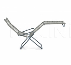 Итальянские Уличные шезлонги - Шезлонг HARP 376 recliner Итальянские Уличные шезлонги - Шезлонг HARP 376 recliner фабрика Roda