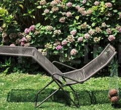 Итальянские Уличные шезлонги - Шезлонг HARP 376 recliner Итальянские Уличные шезлонги - Шезлонг HARP 376 recliner фабрика Roda