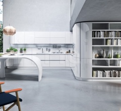 Итальянские Кухни с барной стойкой - Кухня Progetto Los Angeles Итальянские Кухни с барной стойкой - Кухня Progetto Los Angeles фабрика Ar Tre