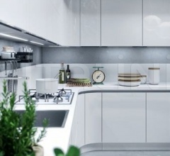 Итальянские Кухни с барной стойкой - Кухня Progetto Los Angeles Итальянские Кухни с барной стойкой - Кухня Progetto Los Angeles фабрика Ar Tre