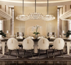 Стол обеденный Noir фабрика Turri