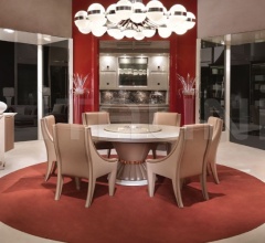 Итальянские Настенные зеркала - Настенное зеркало Orion Round фабрика Turri