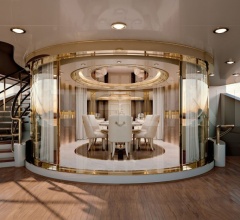 Стол обеденный Numero Tre Round Стол обеденный Numero Tre Round фабрика Turri