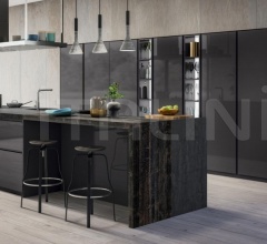 Итальянские Кухни с барной стойкой - Кухня Omicron 22 01 Итальянские Кухни с барной стойкой - Кухня Omicron 22 01 фабрика Armony Cucine