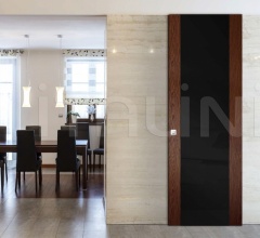 Дверь Yuna Y21 V150 BLACK фабрика Agoprofil