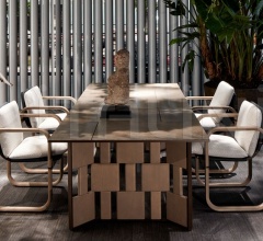 Итальянские Столы обеденные - Стол обеденный BREAK фабрика Giorgetti