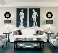 Кресло OSCAR WINGCHAIR фабрика Isabella Costantini