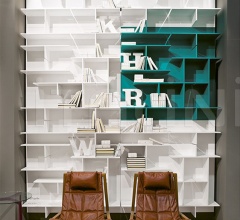 Книжный стеллаж MAZE Книжный стеллаж MAZE фабрика Pacini Cappellini