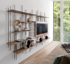 Книжный стеллаж TUBE Книжный стеллаж TUBE фабрика Pacini Cappellini