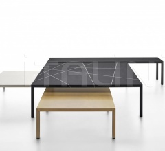 Стол обеденный Tense Material Intarsia Стол обеденный Tense Material Intarsia фабрика Mdf Italia