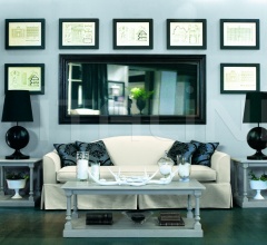 Столик LORENZO SQUARE SIDE TABLE фабрика Isabella Costantini