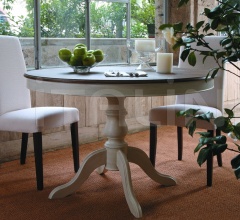 Раздвижной стол EXTENDABLE ROUND DINING TABLE фабрика Isabella Costantini