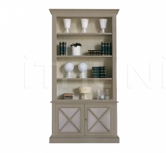 Книжный стеллаж BOOKCASE 2 DOORS W/CROSS Книжный стеллаж BOOKCASE 2 DOORS W/CROSS фабрика Isabella Costantini