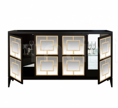 Итальянские Буфеты - Буфет ZOE SIDEBOARD MIRROR & TAPERED LEGS Итальянские Буфеты - Буфет ZOE SIDEBOARD MIRROR & TAPERED LEGS фабрика Isabella Costantini