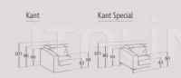 Модульный диван Kant Special Samoa