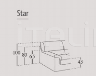 Модульный диван Star Samoa