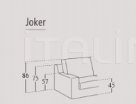 Модульный диван Joker Samoa