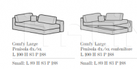 Модульный диван Comfy Samoa