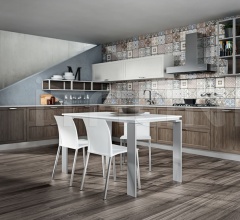 Кухня Quadrica 02 Кухня Quadrica 02 фабрика Home Cucine