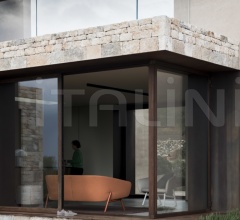 Итальянские Уличные кресла - Кресло Tuile outdoor Итальянские Уличные кресла - Кресло Tuile outdoor фабрика Kristalia