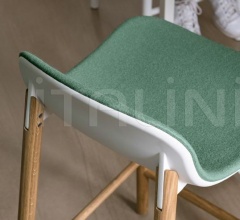 Барный стул Sharky Stool фабрика Kristalia