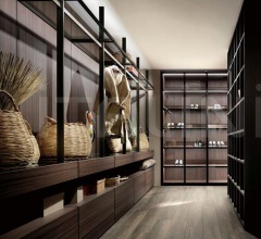 Итальянские Спальни - Гардероб Hangar фабрика Lema