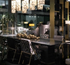 Итальянские Столы обеденные - Стол обеденный Comore фабрика Roberto Cavalli