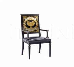 Стул с подлокотником Obelisco Dining chair Стул с подлокотником Obelisco Dining chair фабрика Versace Home