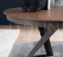 Раздвижной стол EMISFERO LEGNO Раздвижной стол EMISFERO LEGNO фабрика Ozzio