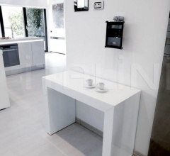 Итальянские Консоли - Стол-консоль трансформер GLASS Итальянские Консоли - Стол-консоль трансформер GLASS фабрика Ozzio