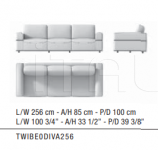 Модульный диван Twibe I4 Mariani
