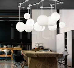 Подвесной светильник Multiball фабрика Modo Luce