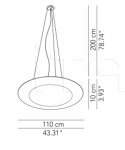 Подвесной светильник Ring Tonda Modo Luce