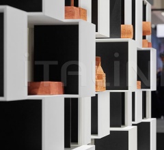 Книжный стеллаж Qubit Книжный стеллаж Qubit фабрика Mdf Italia