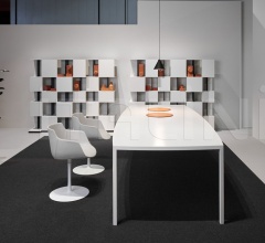 Книжный стеллаж Qubit Книжный стеллаж Qubit фабрика Mdf Italia