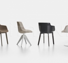 Стул FLOW LEATHER Стул FLOW LEATHER фабрика Mdf Italia