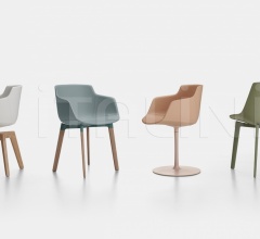 Стул FLOW LEATHER Стул FLOW LEATHER фабрика Mdf Italia