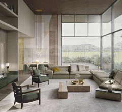 Модульный диван DOMINIO фабрика Frigerio