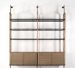 Итальянские Гостиная - Книжный стеллаж ARIA Итальянские Гостиная - Книжный стеллаж ARIA фабрика Porada