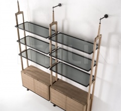 Итальянские Гостиная - Книжный стеллаж ARIA Итальянские Гостиная - Книжный стеллаж ARIA фабрика Porada