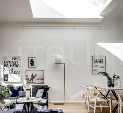 Итальянские Напольные светильники - Напольный светильник IC F1 фабрика Flos